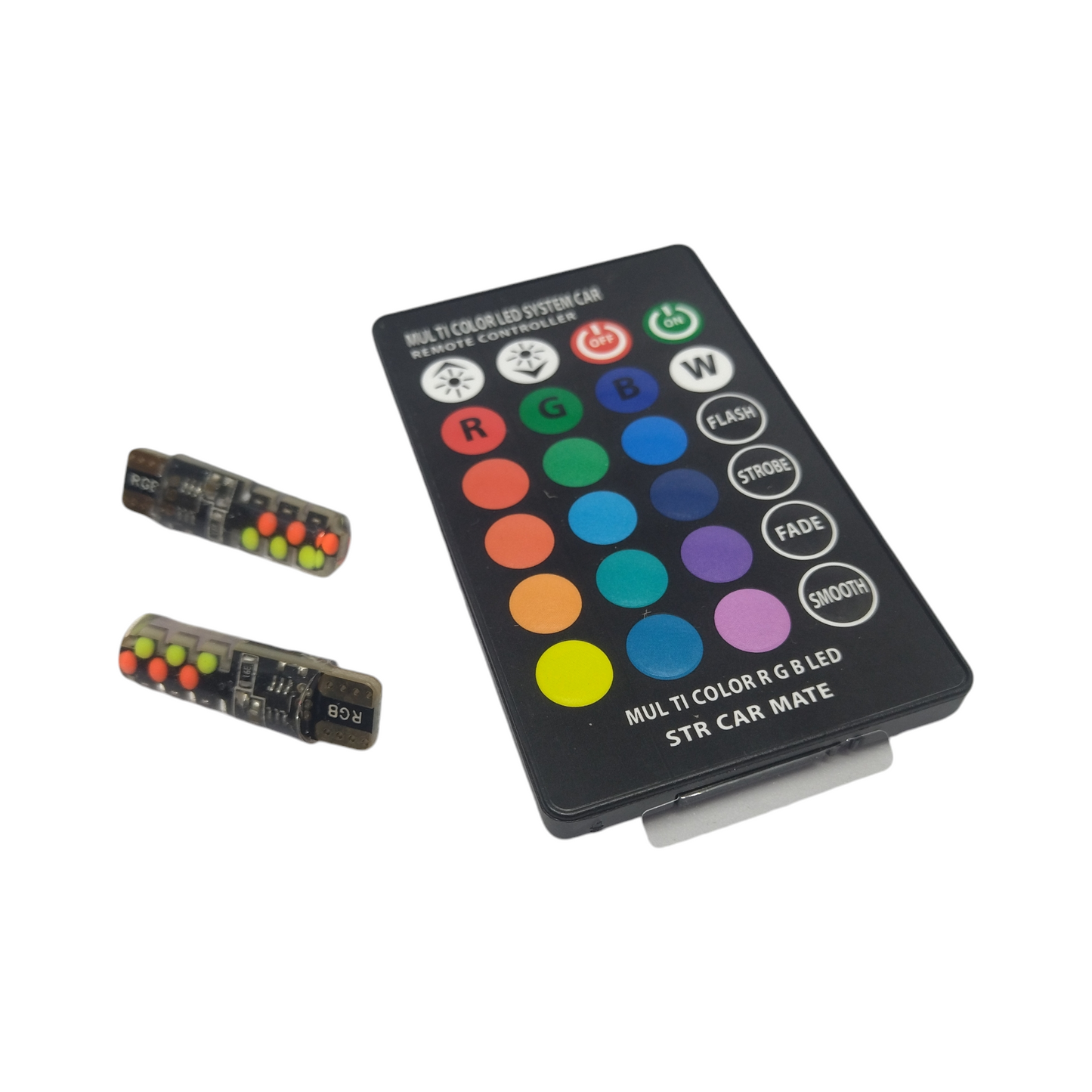 Cocuyos Led Control Remoto Rgb Carros Y Motos