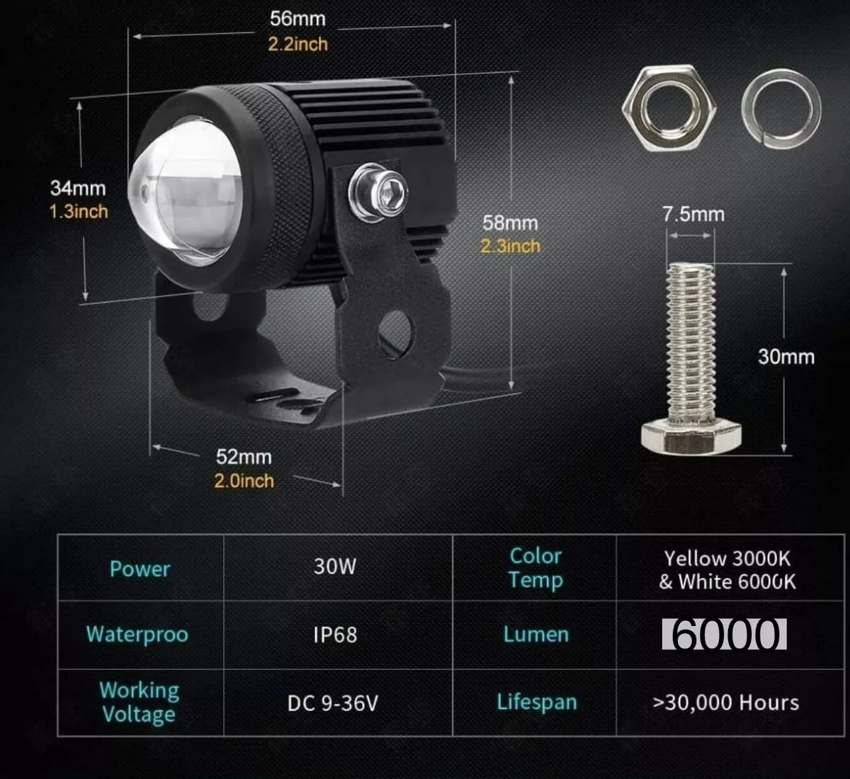 Exploradora Mini Alta Intensidad X2 Alta Gama Con Ventilador