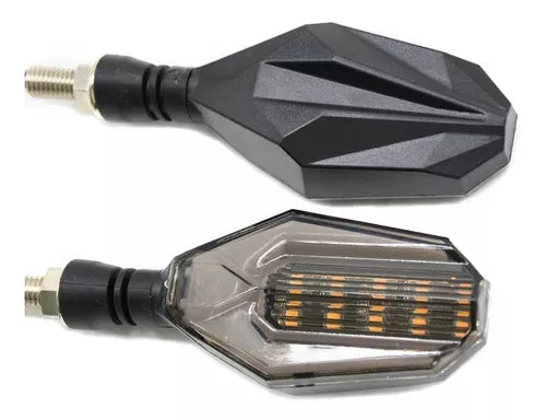 Luces Direccionales Intermitentes De Moto Led Secuencial M3